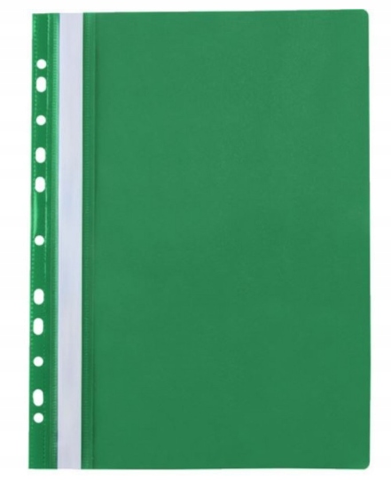 

Skoroszyt Pvc A4 do segregatora 10 szt. zielony