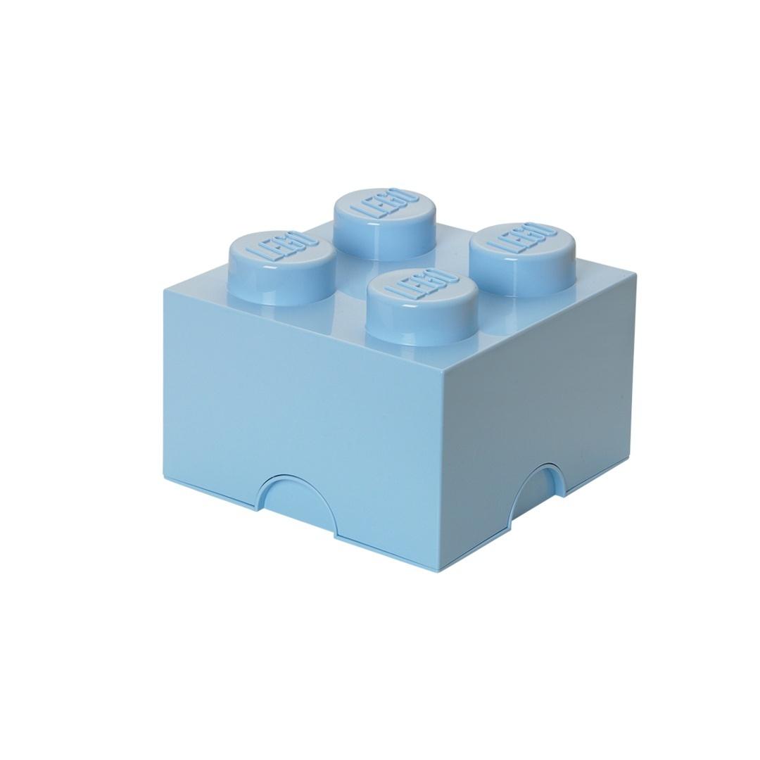 Lego (r) kontejner kostka čtyř modrý Nhg