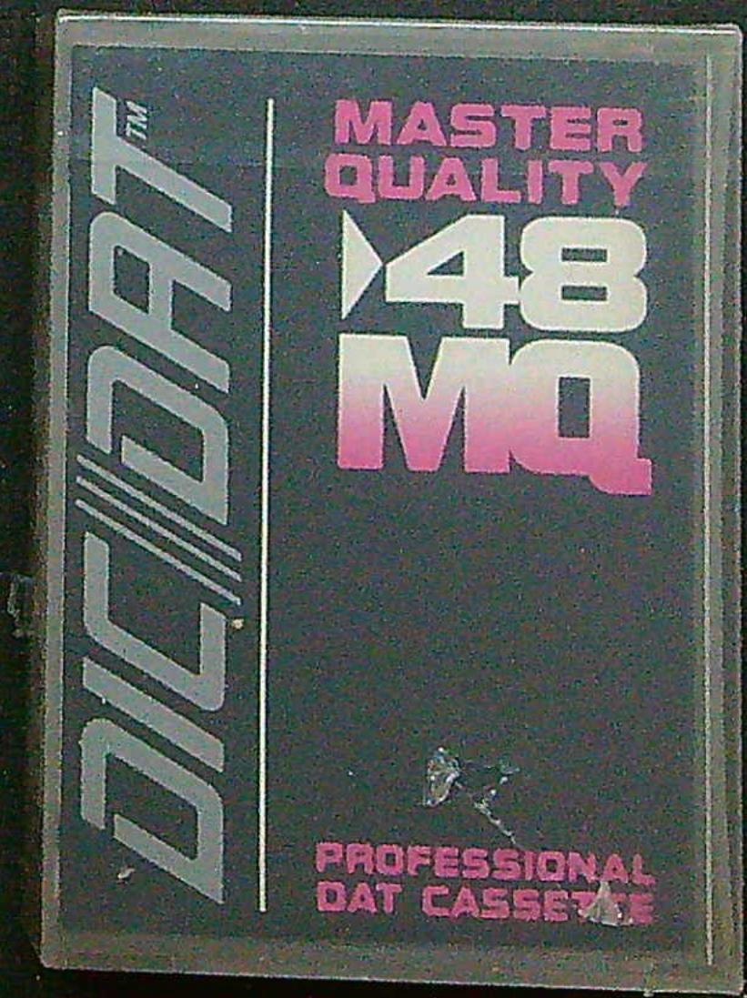 DC Master Quality 48-MQ Dat Cartridge kaseta Nowa