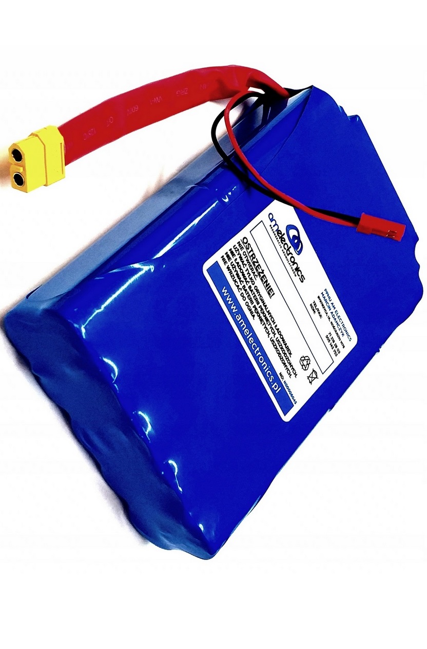 Baterie akumulátor pro elektrický skateboard Amelectronics 10S2P