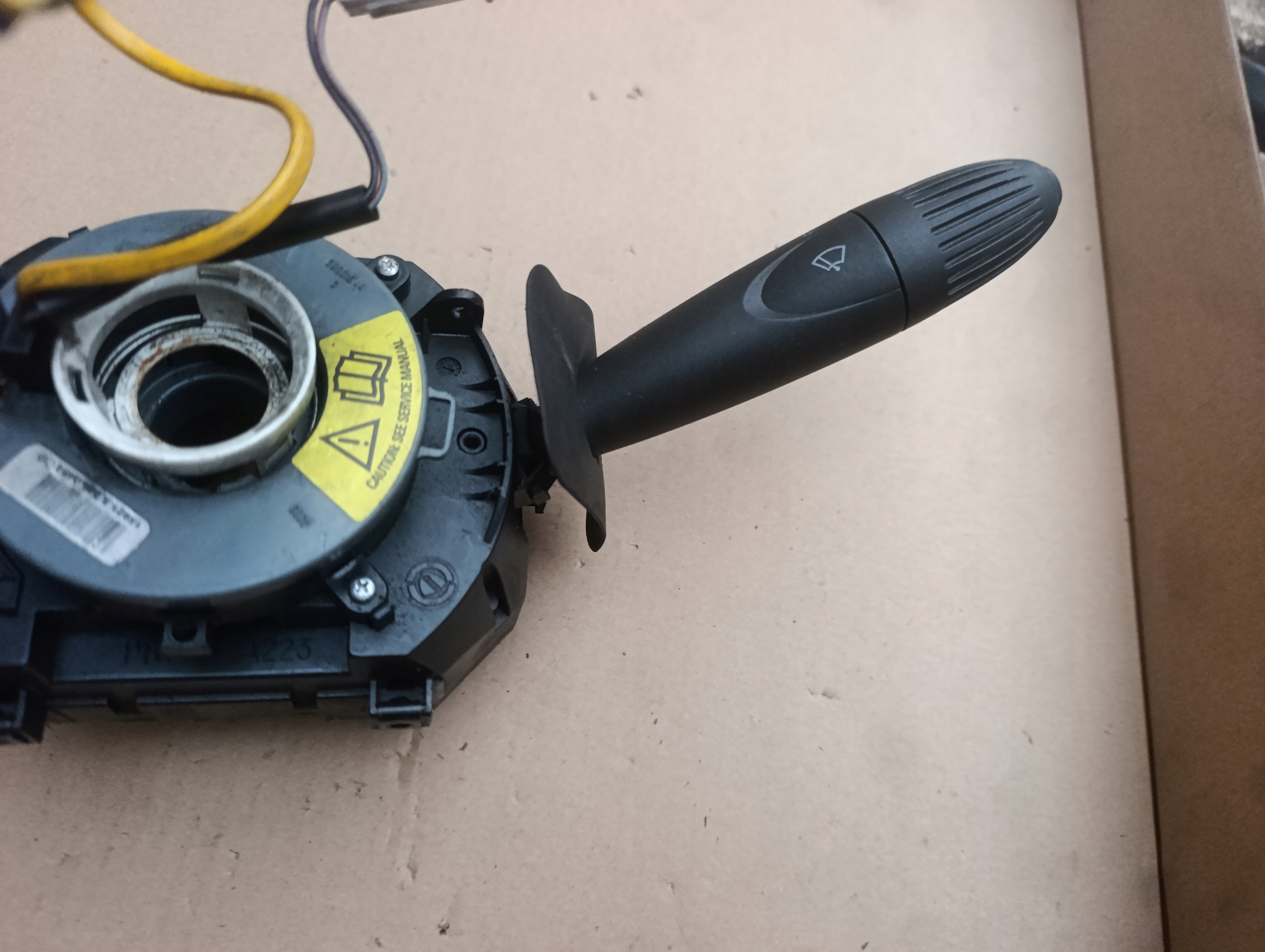 steering wheel levers and controls ring fiat Punto