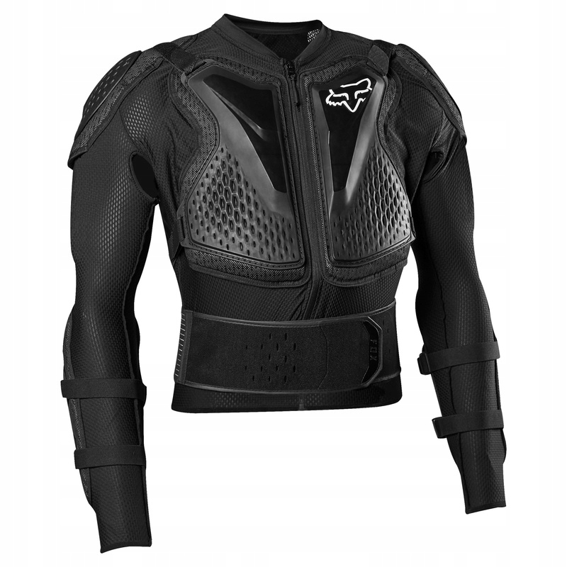 Dětské triko s chrániči Fox Junior Titan Sport Black Yos (yos)