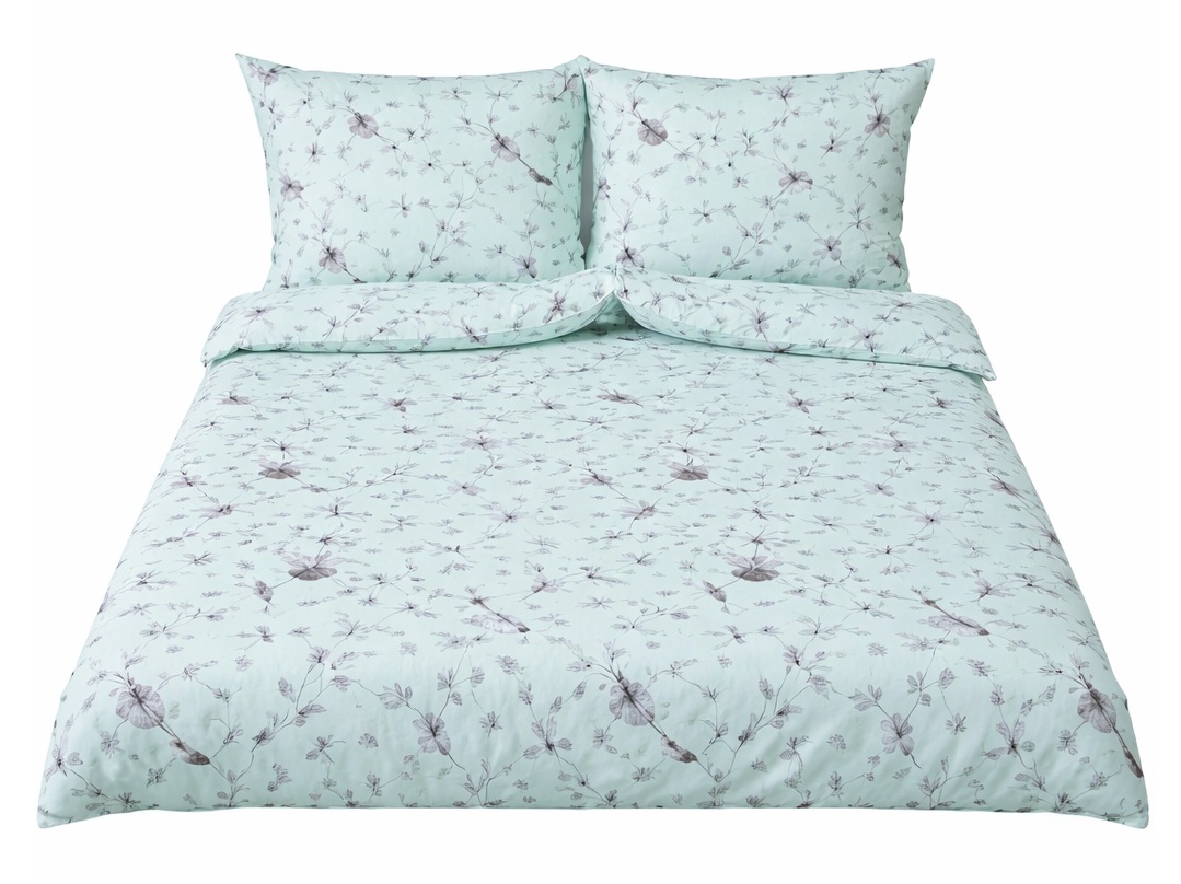 Andropol 180x200 Pościel Satyna Bawełniana Sofia 7 miętowa