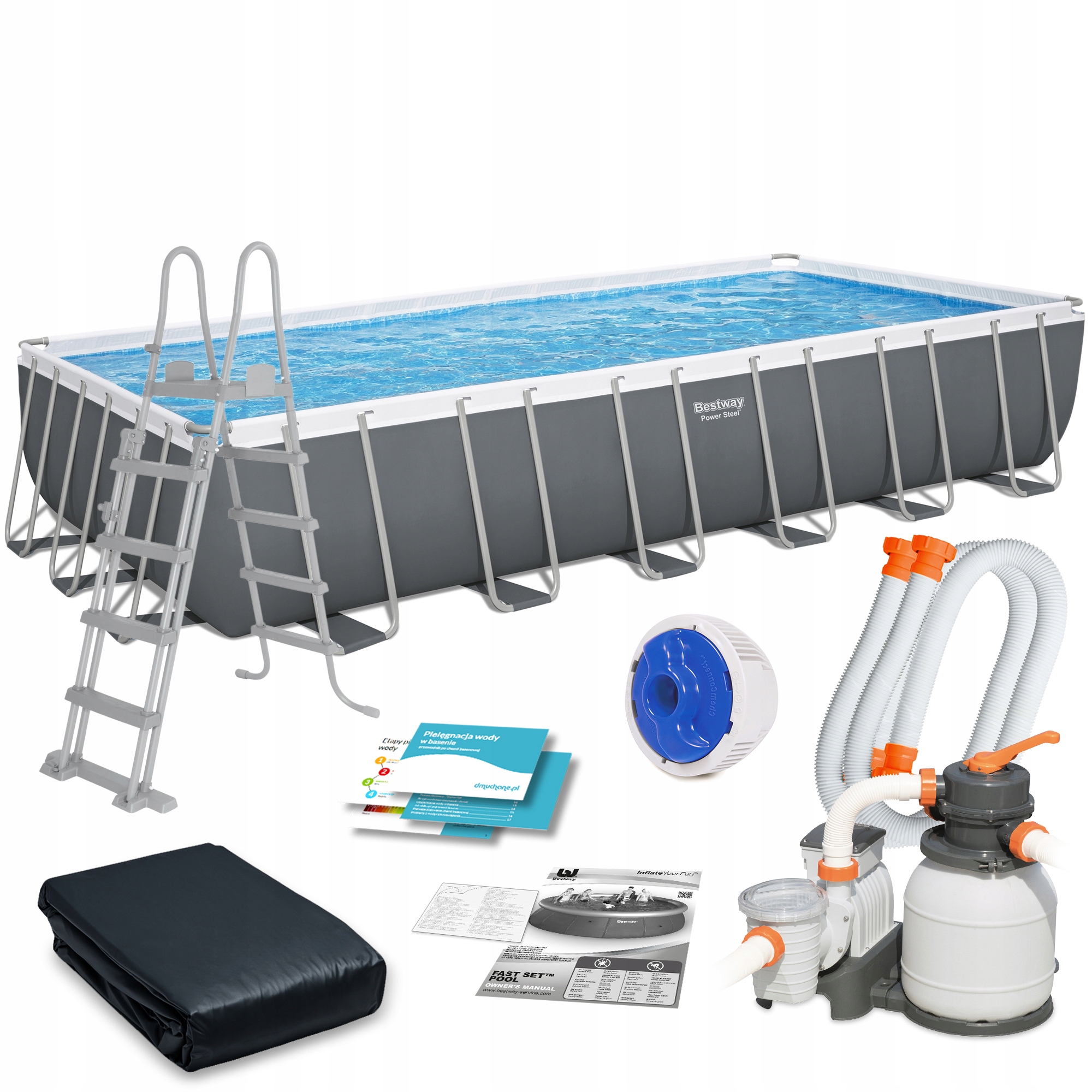 

Basen Ogrodowy Stelażowy 732x366x132 Bestway 11w1