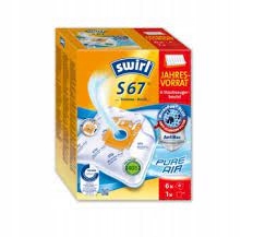 WORKI DO ODKURZACZA SWIRL 6 szt S67 SIEMENS BOSCH Model S67