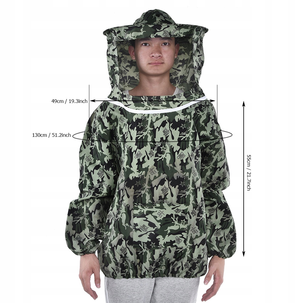 BLUZA PSZCZELARSKA Z KAPELUSZEM 150-185CM Producent inna