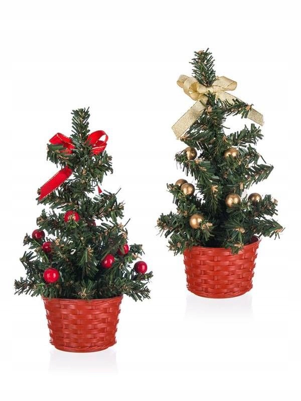 

Dekoracja świąteczna choinka 20cm