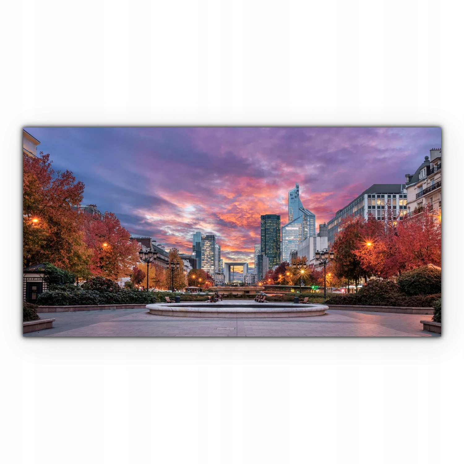 

Canvas na ramie ścienny 120x60 Architektura Paryż