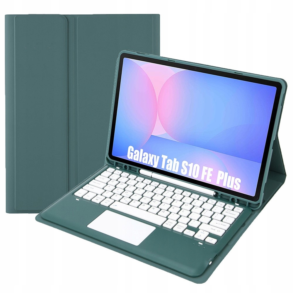 Pouzdro S Bluetooth Klávesnicí Touchpad Pro Samsung Galaxy Tab S10 Fe+ Pouzdro