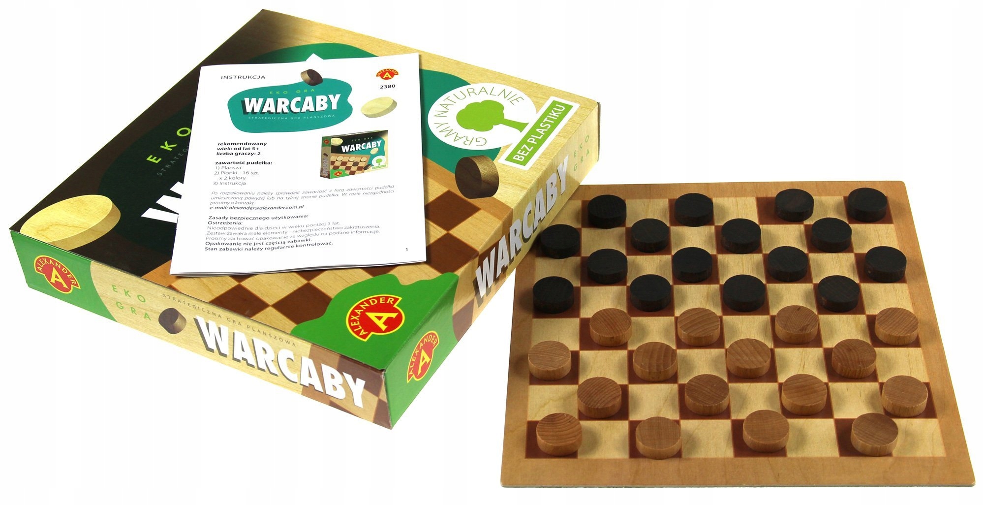 Alexander Eko Gra Warcaby 2380 Typ Podstawa