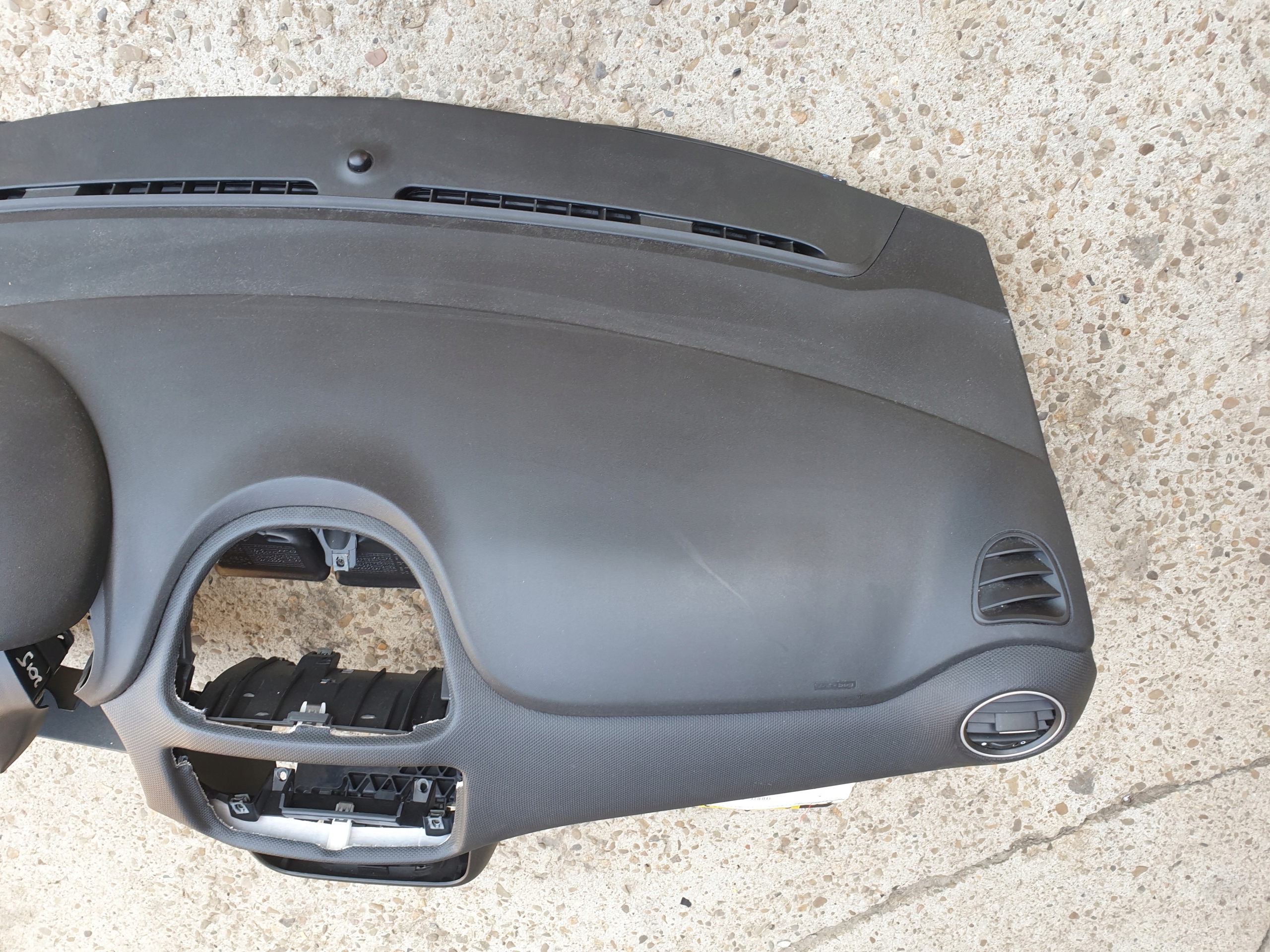 dashboard instrument panel airbags FIAT PUNTO EVO 2013- LIFT