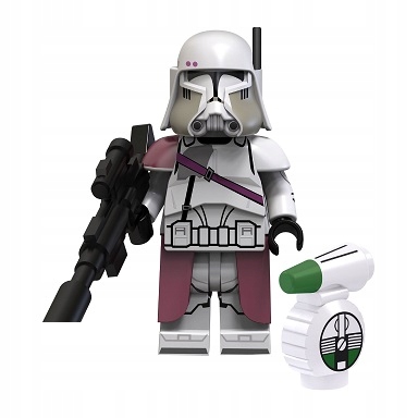 

Klocki Sw figurka Clone Commander Bacara Droid