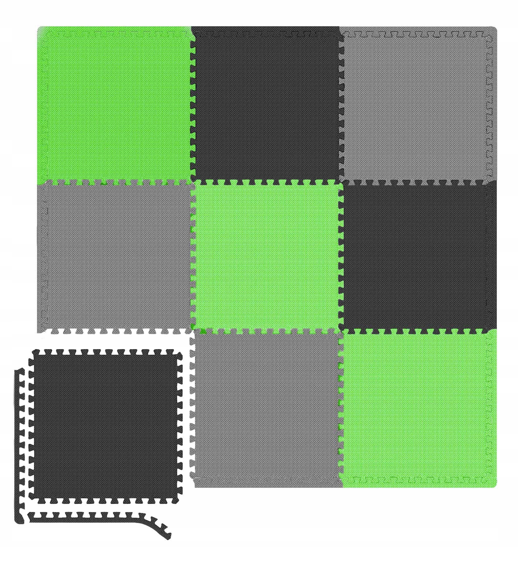 

Mata puzzle piankowa do ćwiczeń pod sprzęt 9 sztuk