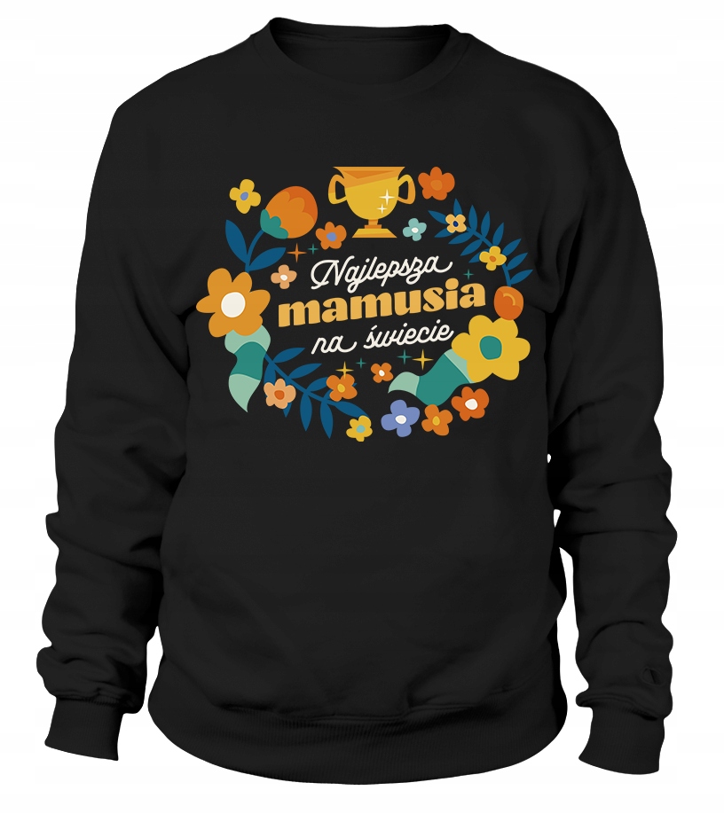 Dámská Mikina Best Mommy S, černá