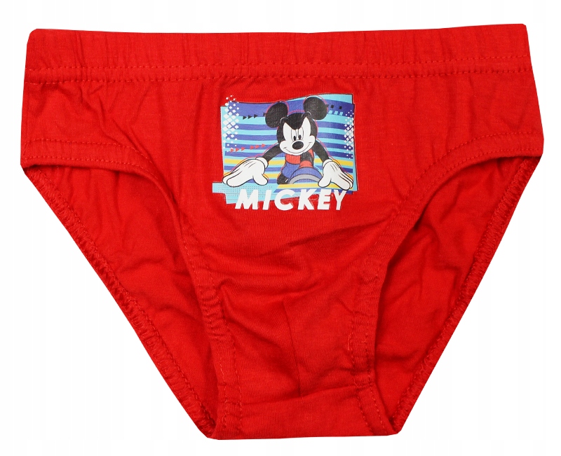MYSZKA MICKEY MAJTKI CHŁOPIĘCE SLIPKI SLIPY 3-PAK 6/8LAT Rozmiar (new) 116 (111 - 116 cm)