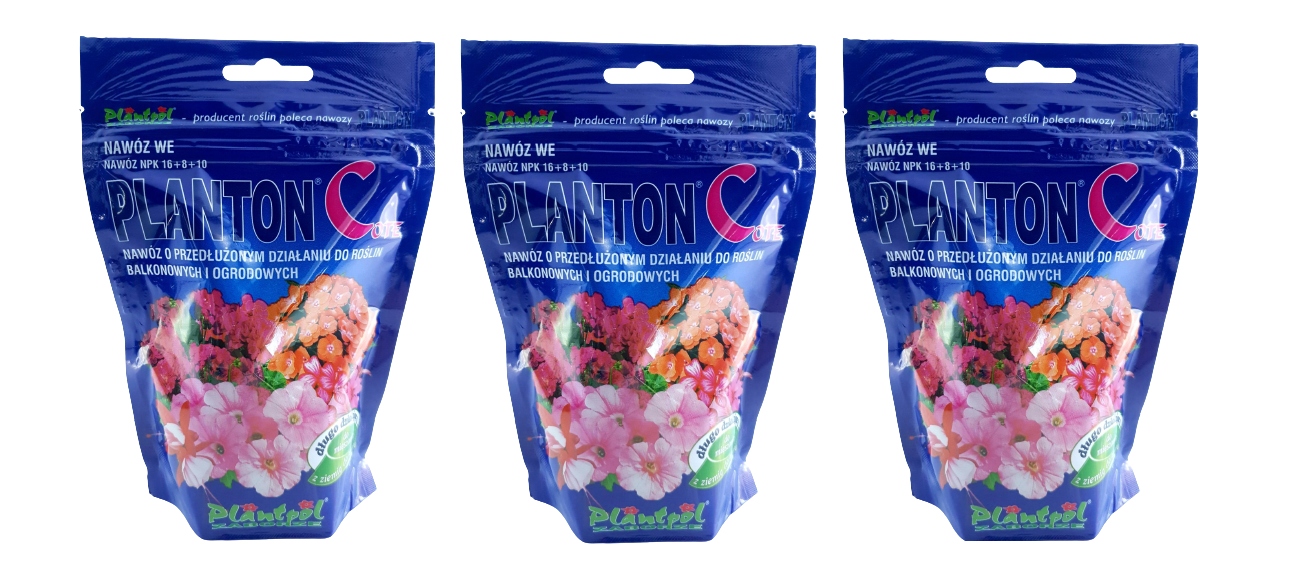 

Planton Cote 3x 200g Nawóz do kwiatów Długo działa