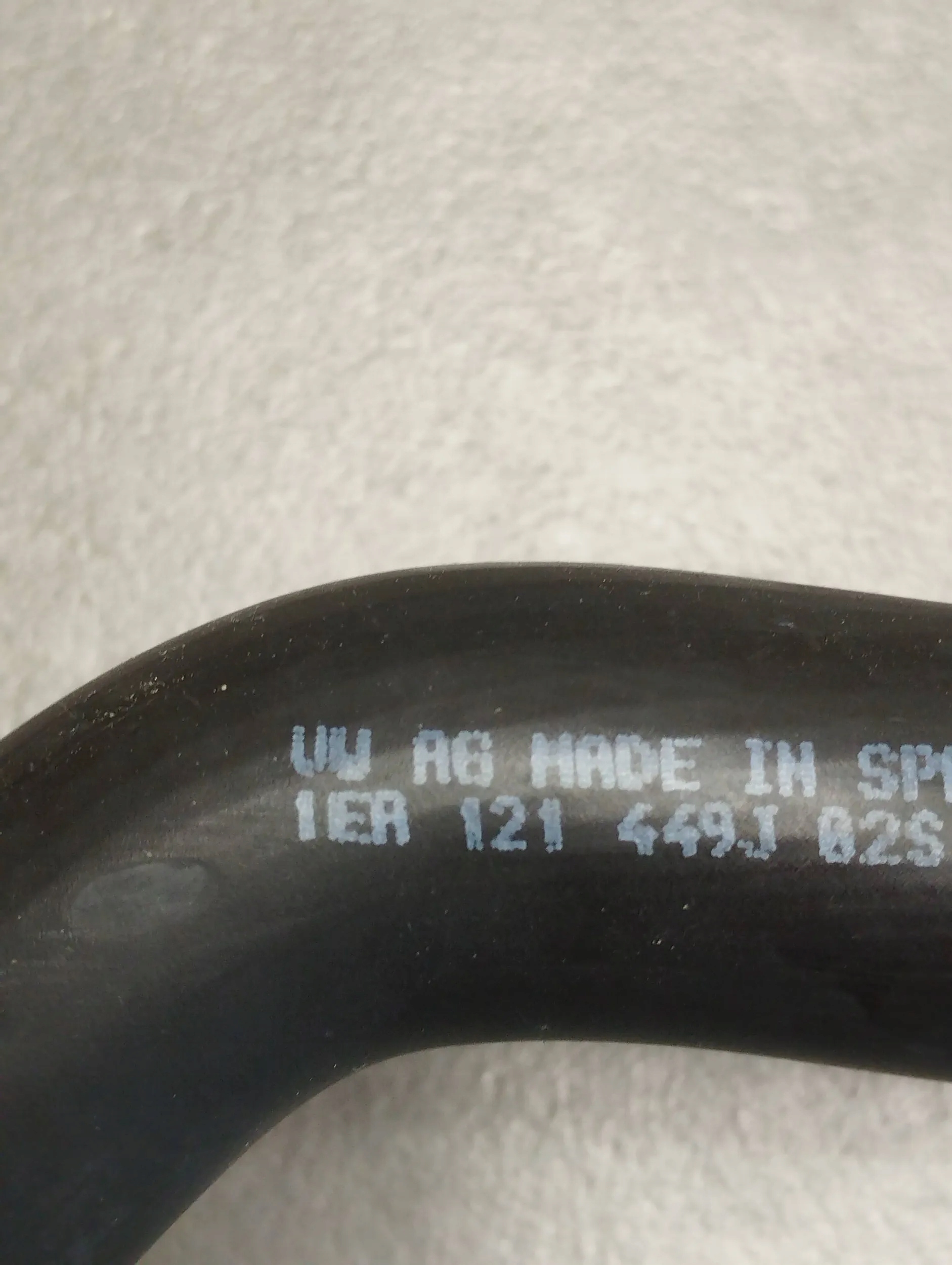 Audi Q4 e-tron wiring hose 1EA121449J