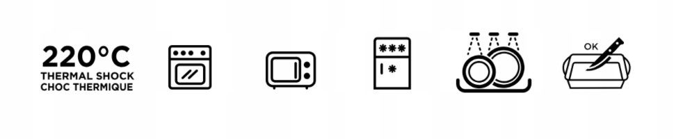 Miska szklana salaterka żaroodporna Pyrex 2,2 L Średnica 21 cm