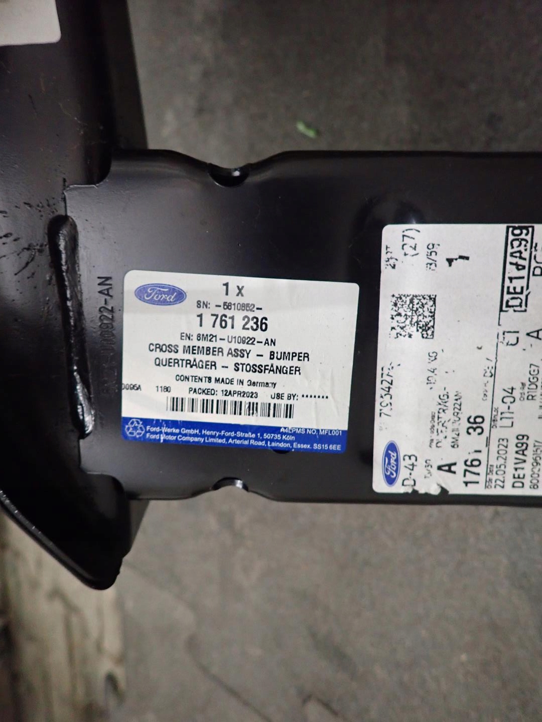 sider below bumper front FORD S-MAX MK1 GALAXY MK3 2006-2015