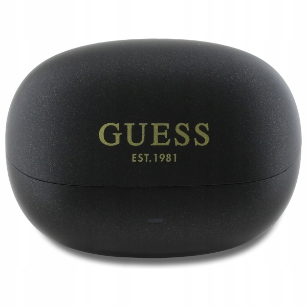 Guess Bluetooth sluchátka GUTWST88MCTGK Tws dokovací stanice černá/černá