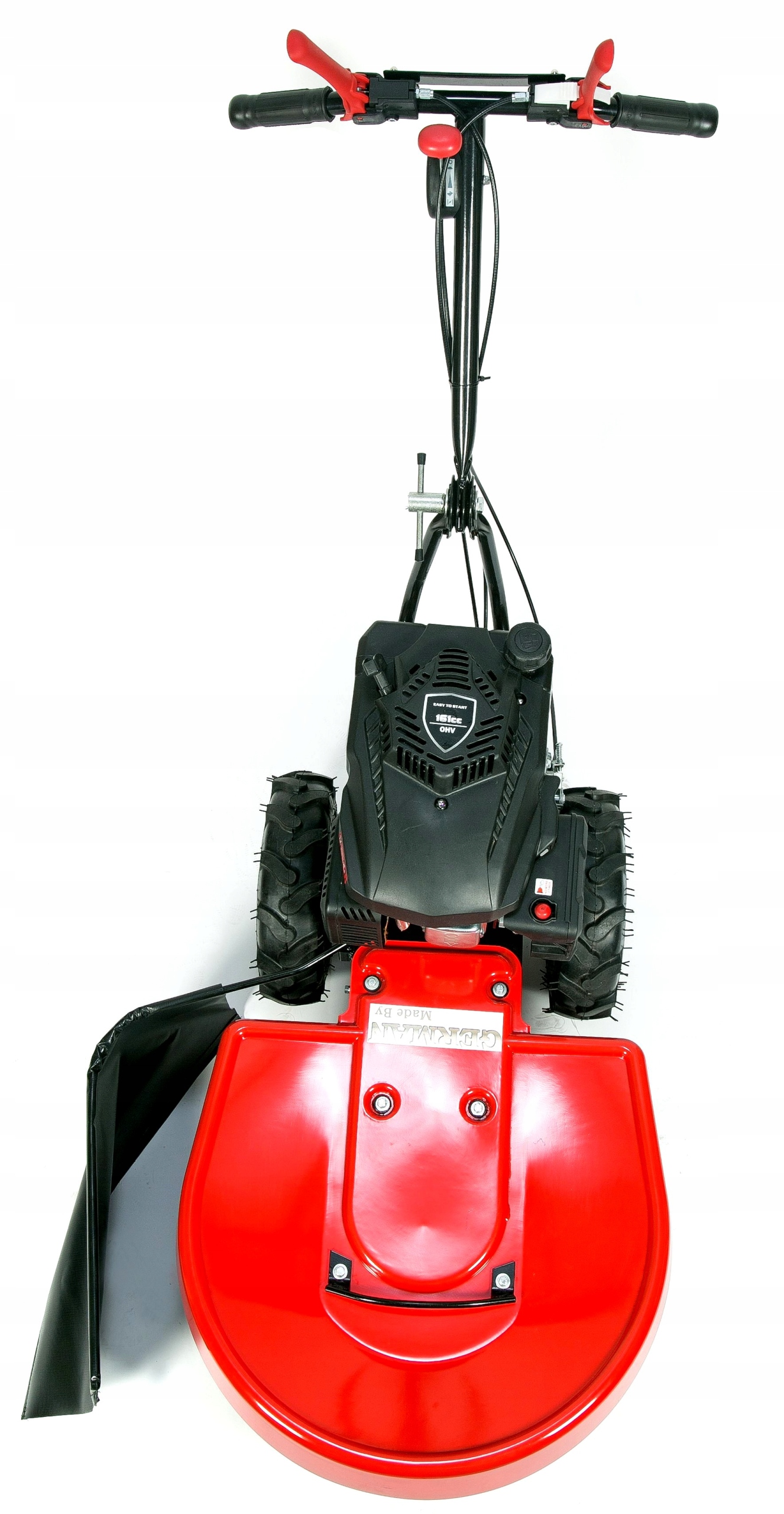 KOSIARKA ROTACYJNA BĘBNOWA GERMAN 8KM EL.START Napęd napęd na koła