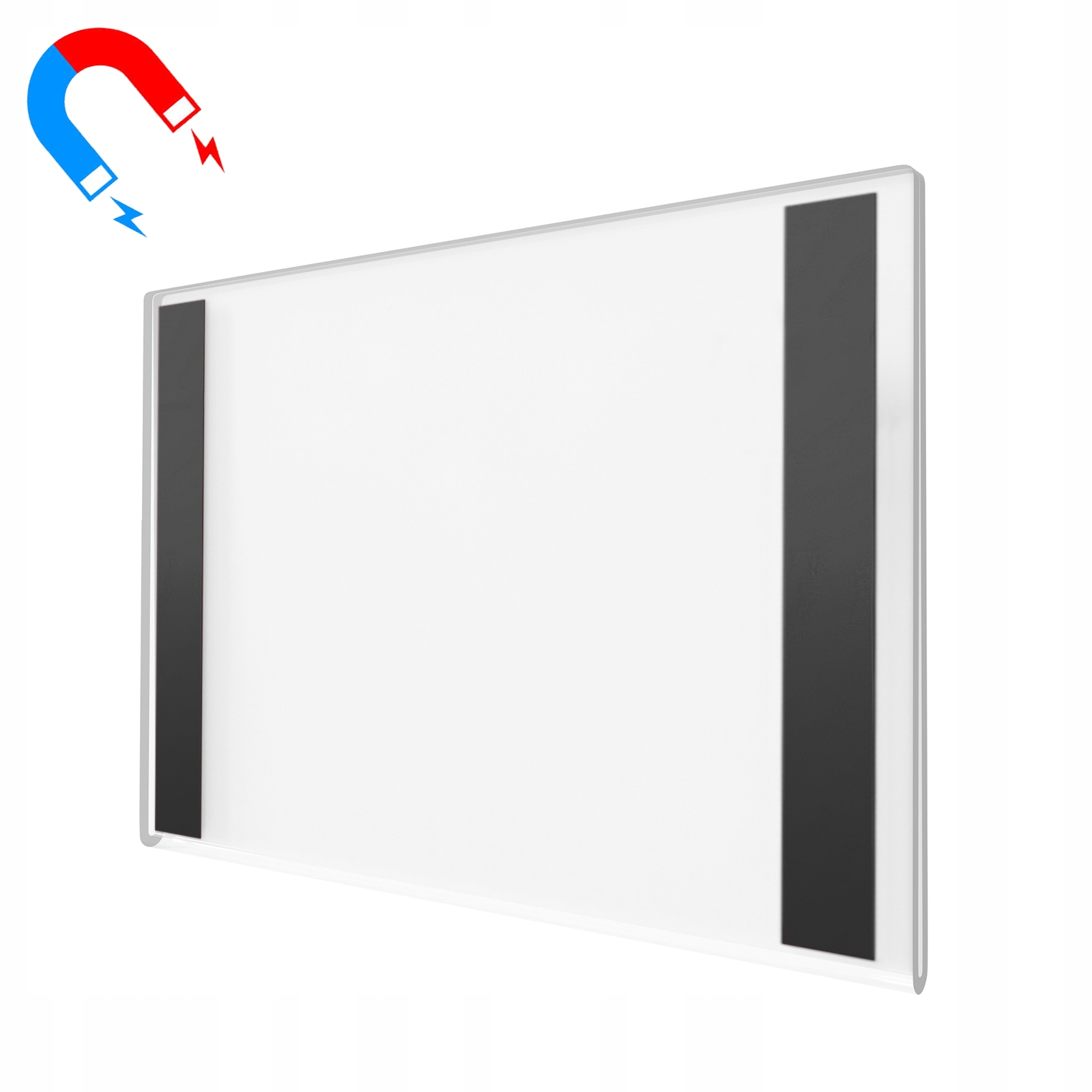 A4 - RAMKA TABLICZKA KIESZEŃ MAGNETYCZNA PLEXI