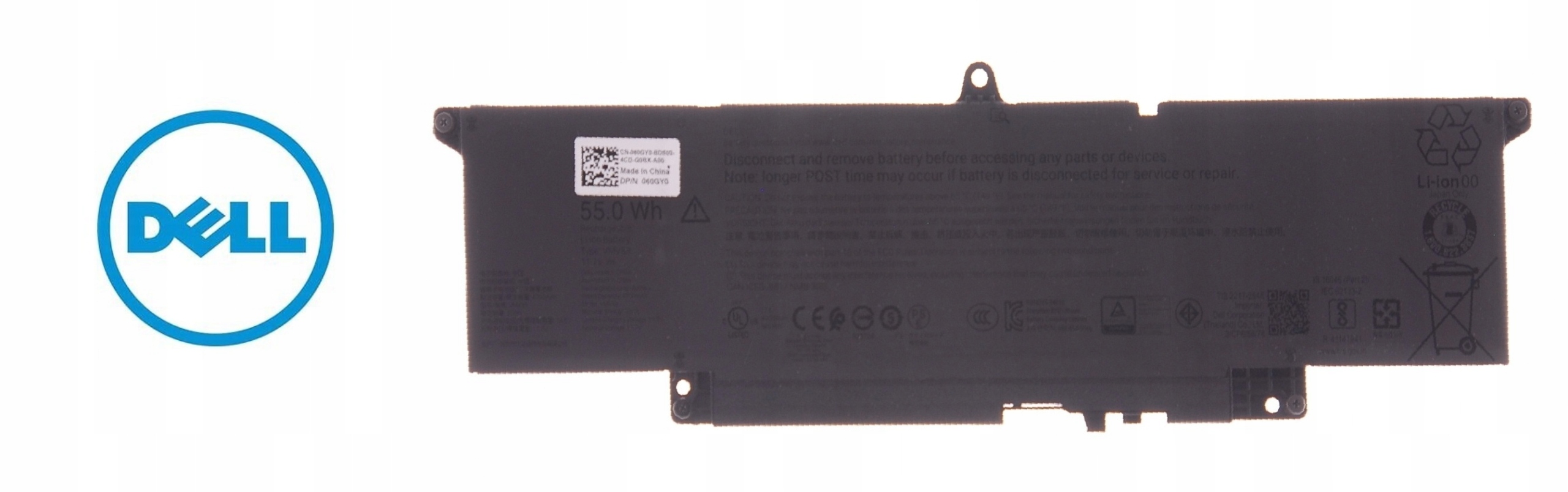 Baterie Dell VMV83 55Wh 11.7V – Originální pro Dell Pro 14 Plus PB14250