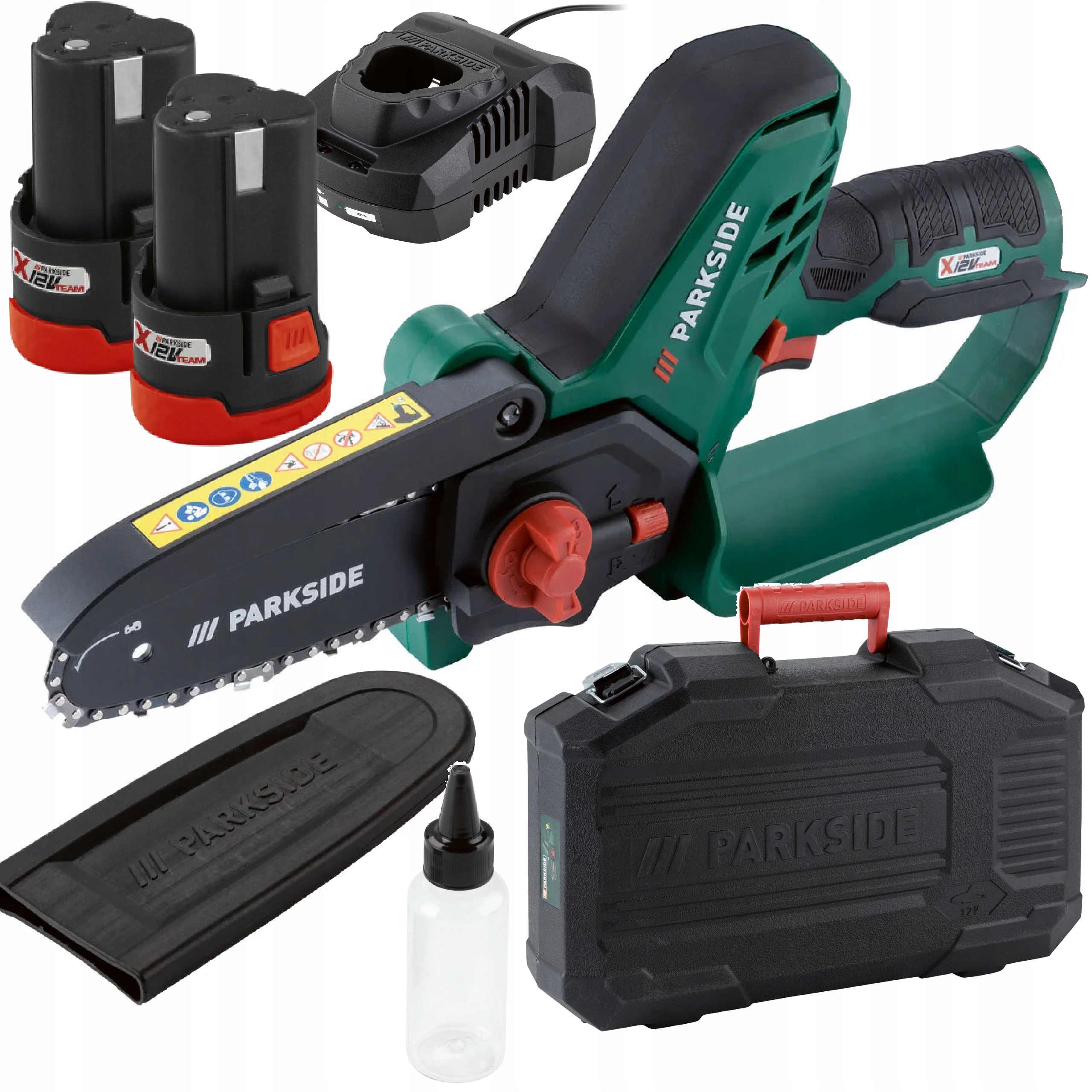 

Parkside Piła łańcuchowa akumulatorowa 12V 2xaku