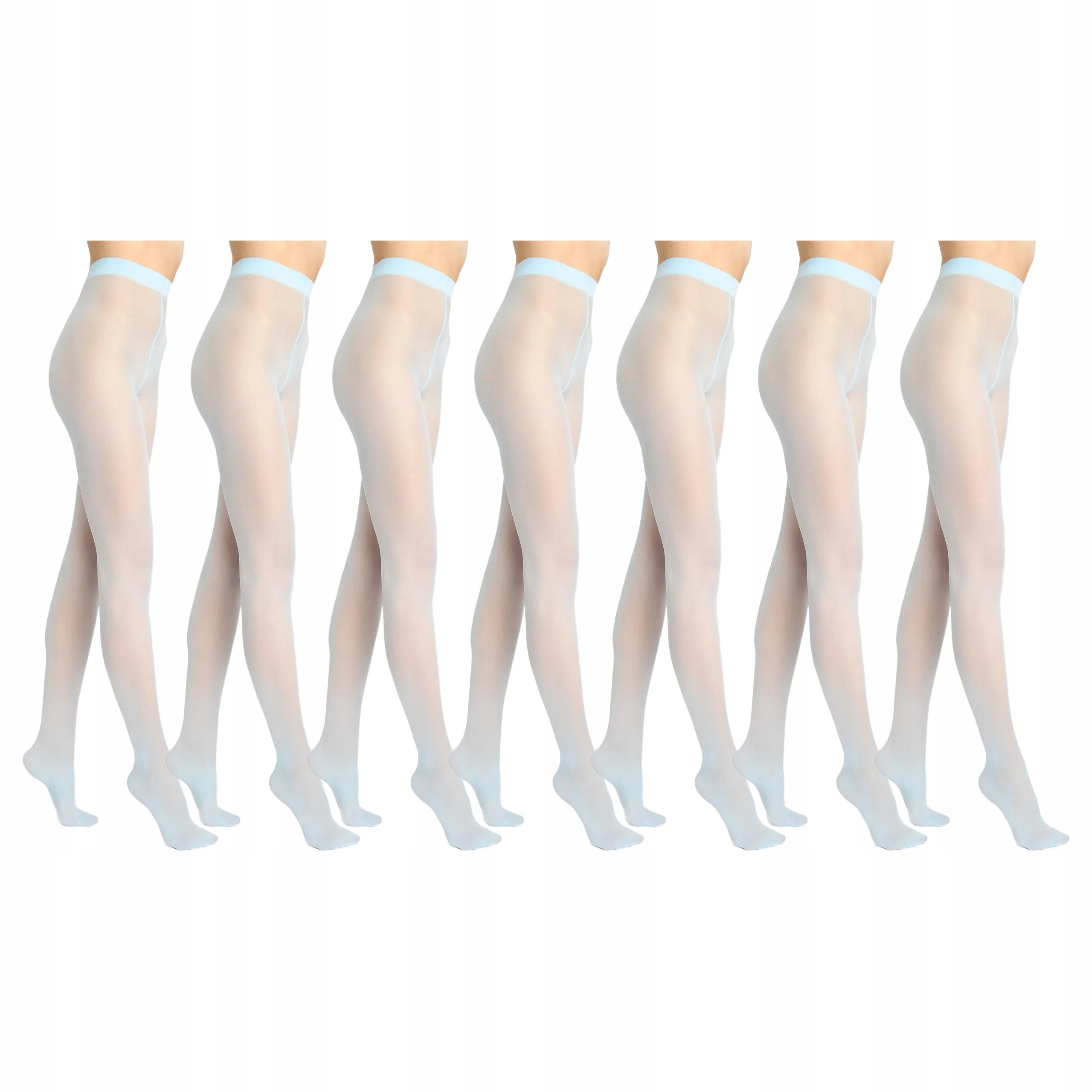 7x Punčocháče Matné Polokrycí Tonic 20 Marilyn 3/4 Light Blue