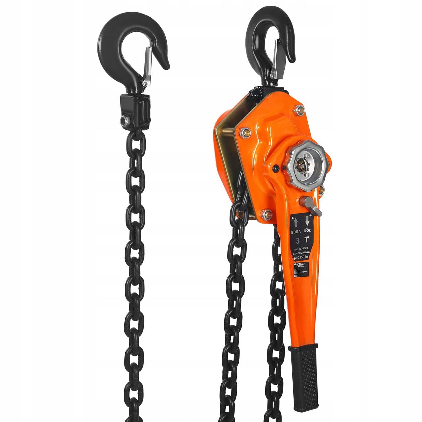 Ruční naviják s ráčnou 3 m 3t Kraft&Dele KD3505