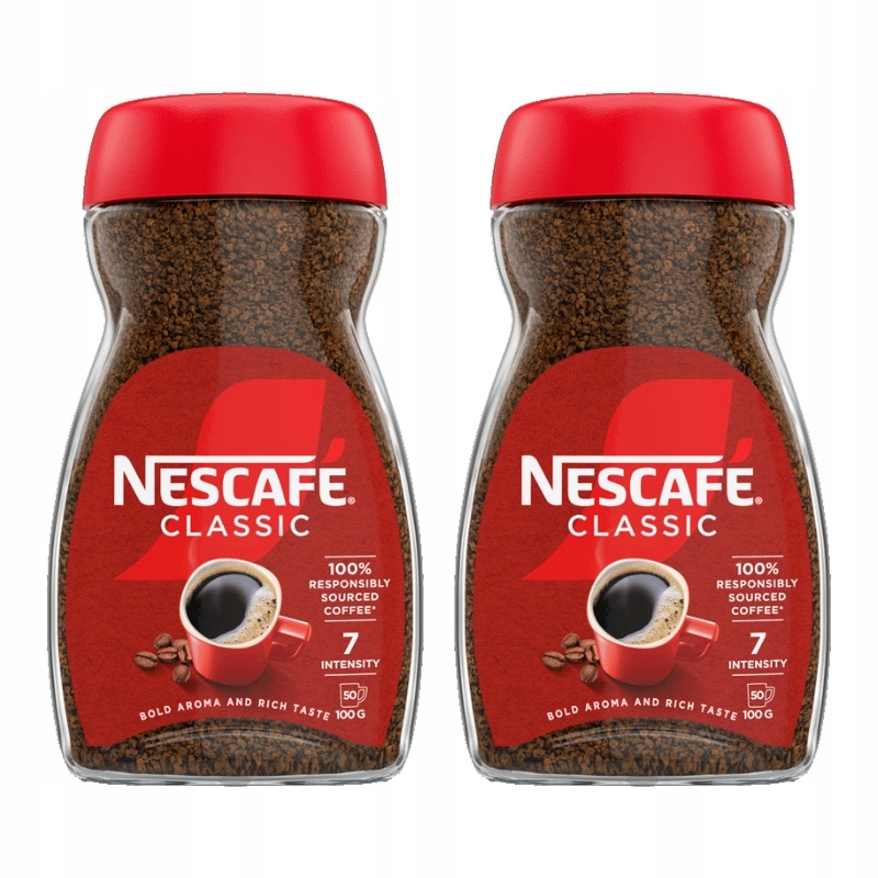 Levně Instantní Káva Nescafe Classic 200g sada kusů kusů