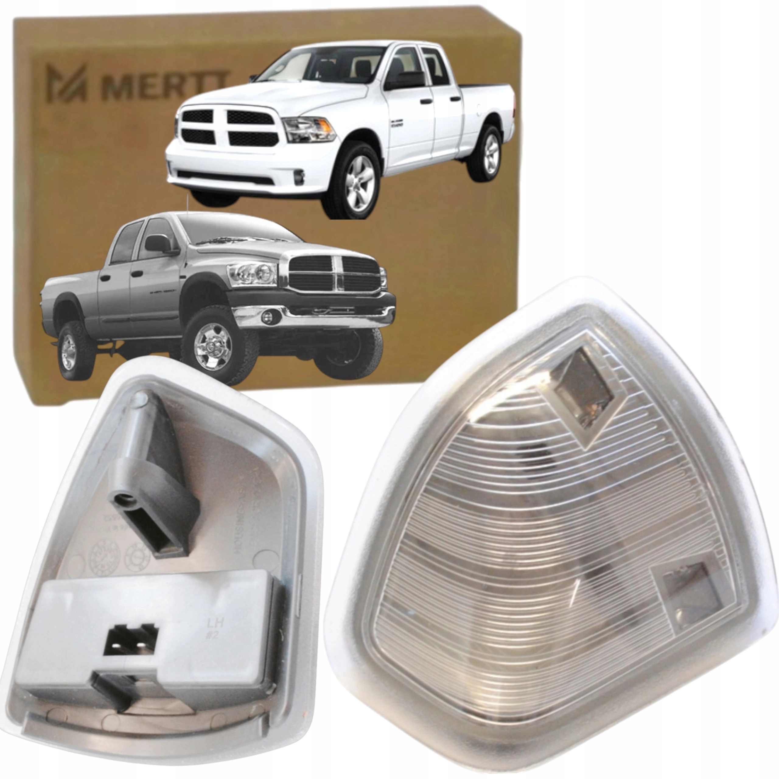 Dodge Ram 2009-2018 Směrovka Boční Blikač V Zrcátku Levý 68302829AA