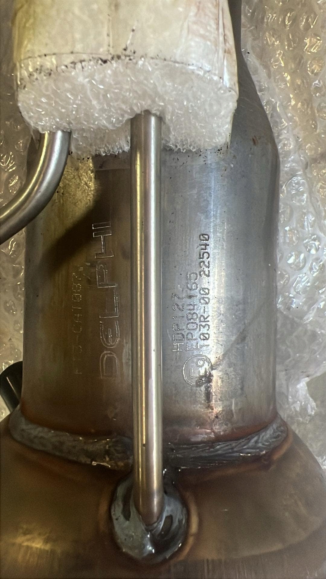 Delphi HDP127 фильтр твердых частиц opel Astra