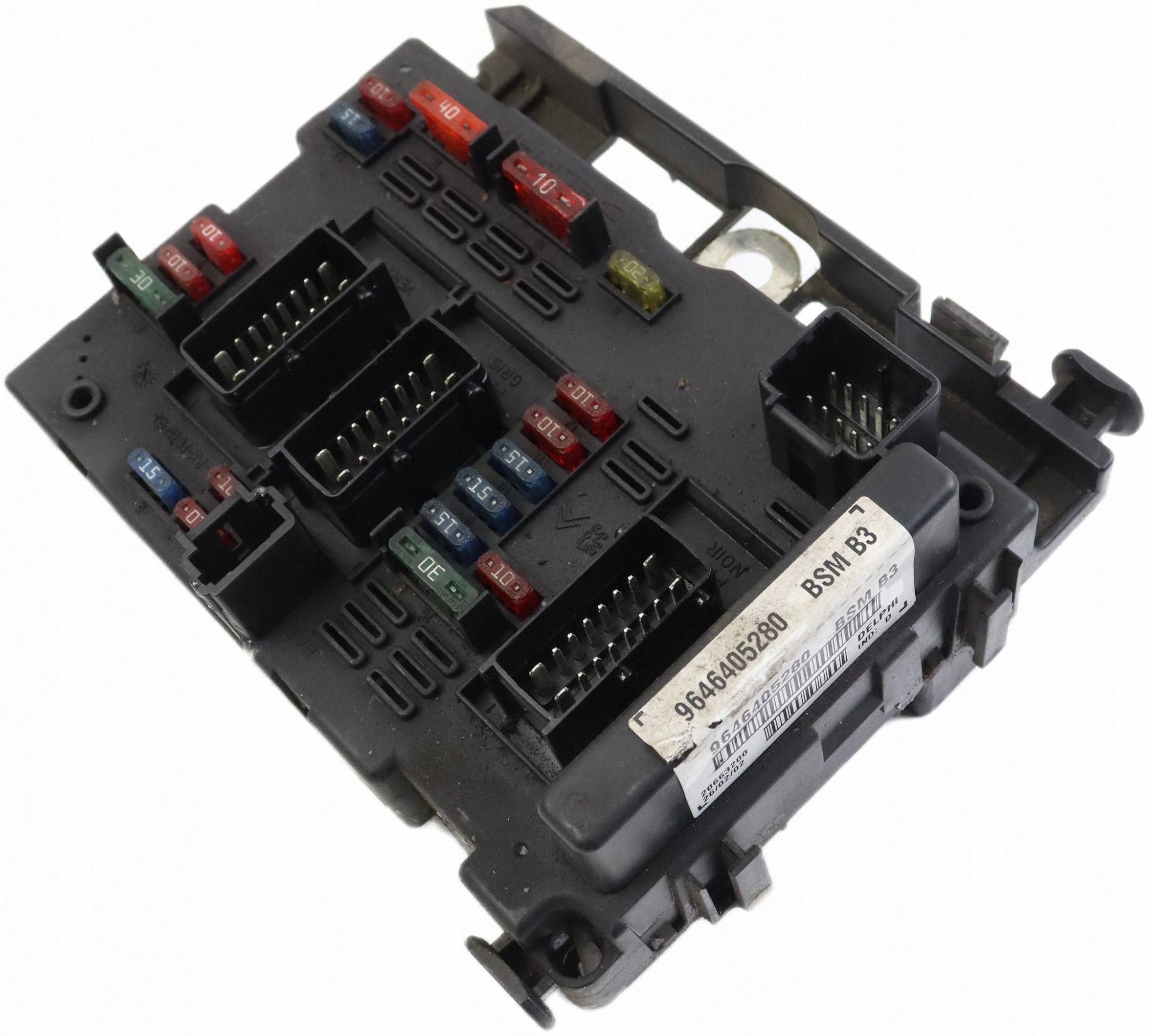 CITROEN PEUGEOT module compartment control unit BSM 9646405280