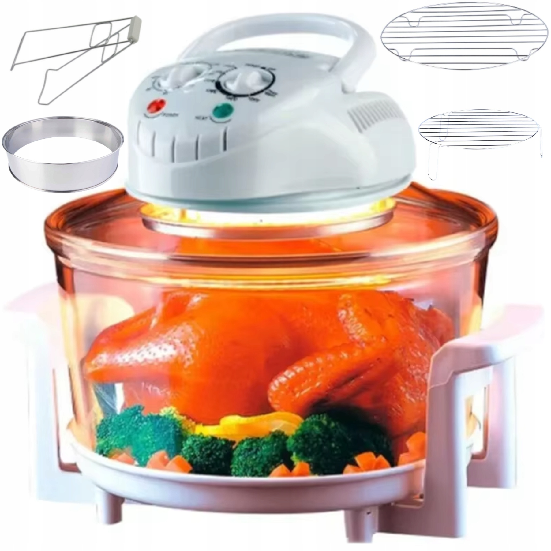 Halogénový Kombivar Mini Do Rúry Pre Jednoduché Varenie 1400 W, Sada