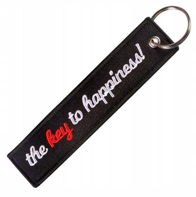 

Brelok The Key To Happiness red Motocykl zawieszka