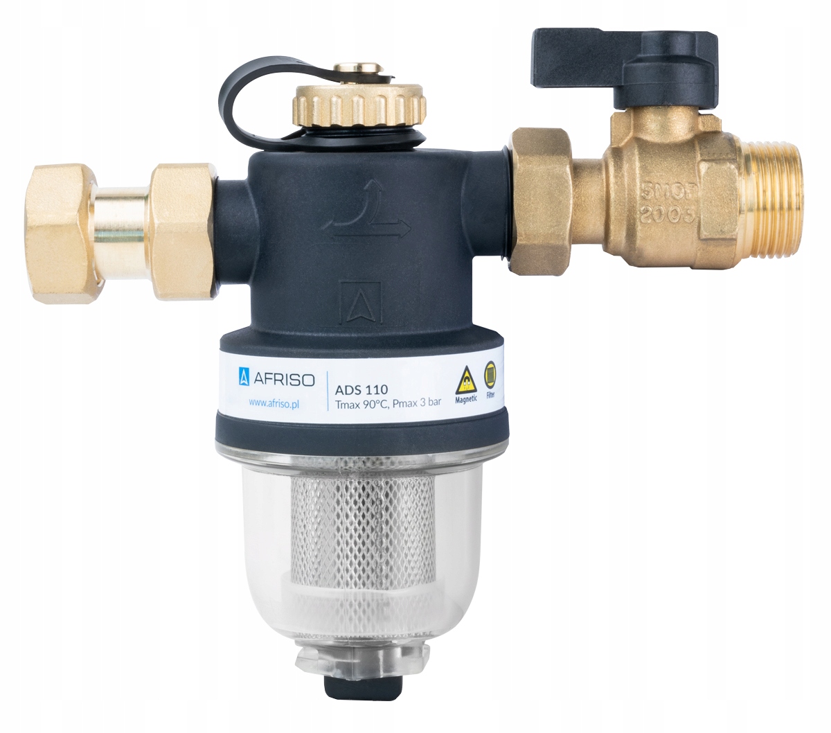 7711000 Kompaktný magnetický separátor nečistôt Ads 110, univerzálny