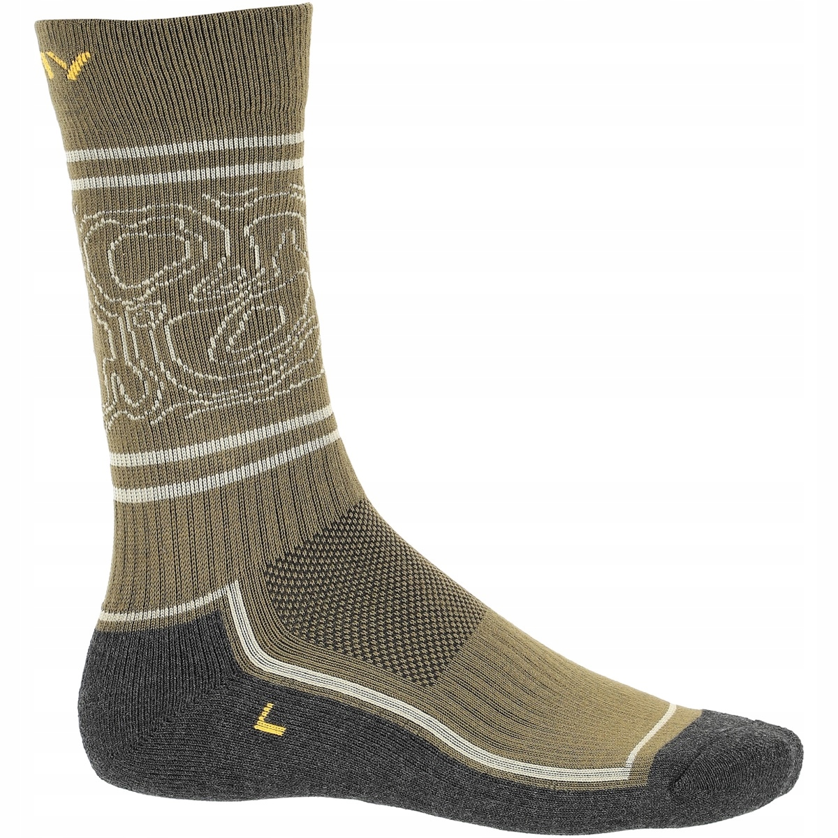 Męskie skarpety sportowe Viking Boosocks Heavy Green Grey 42-44