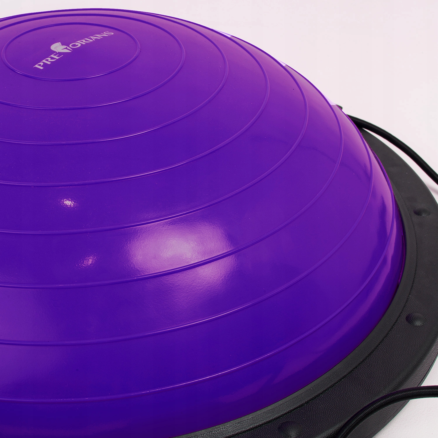 PLATFORMA DO BALANSOWANIA RÓWNOWAGI TRENER PÓŁPIŁKA DO ĆWICZEŃ EKSPANDERY Maksymalna waga użytkownika 100 kg