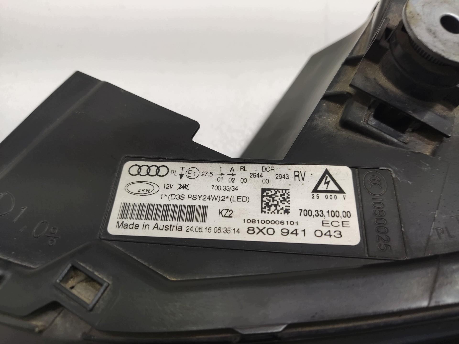 light left front front XENON AUDI A1 and 8X 2010-2014 8X0941043 EUROPA