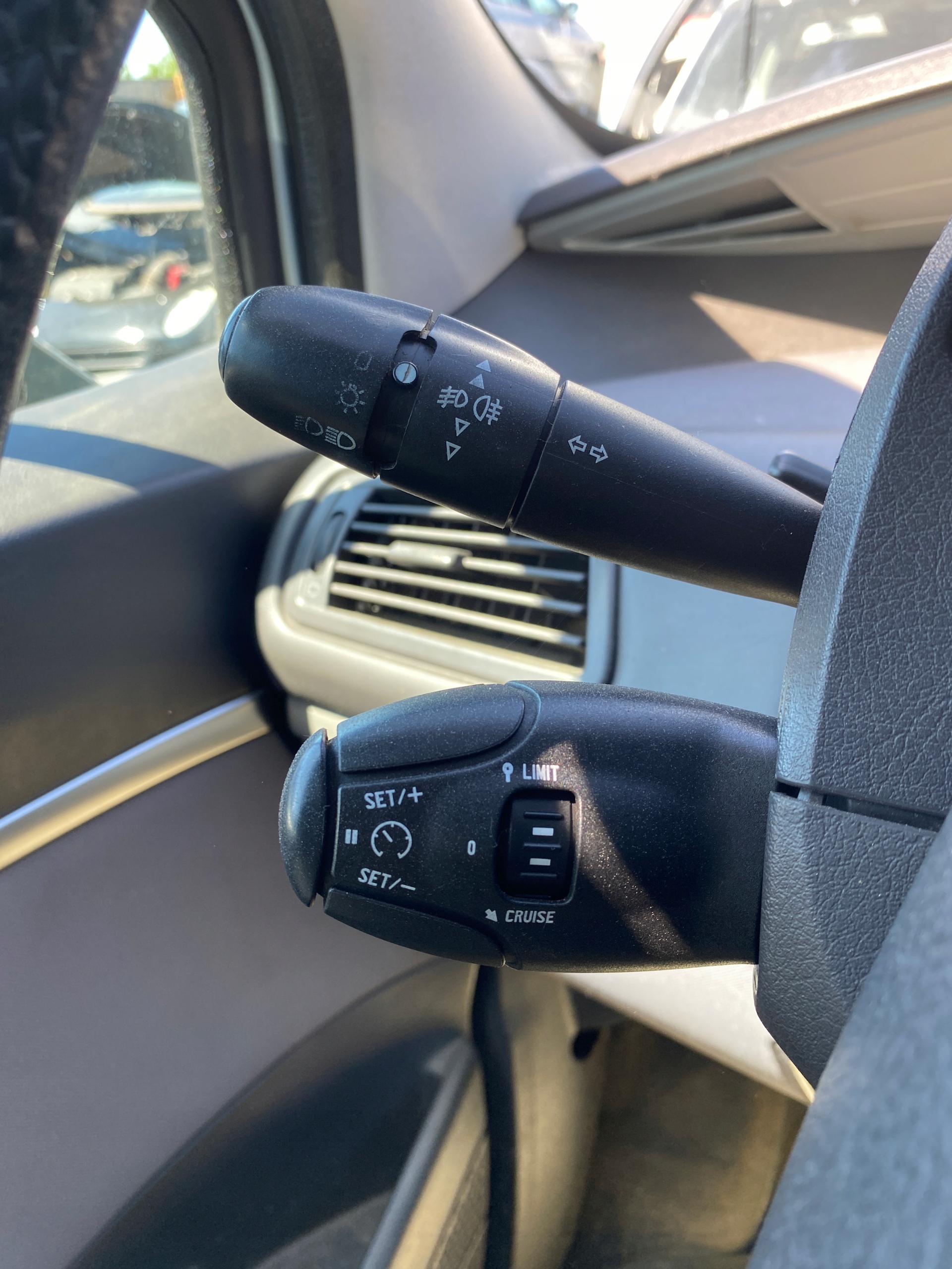 interrupteur commande phares feux ZESPOLONY volant Peugeot 807 06-10