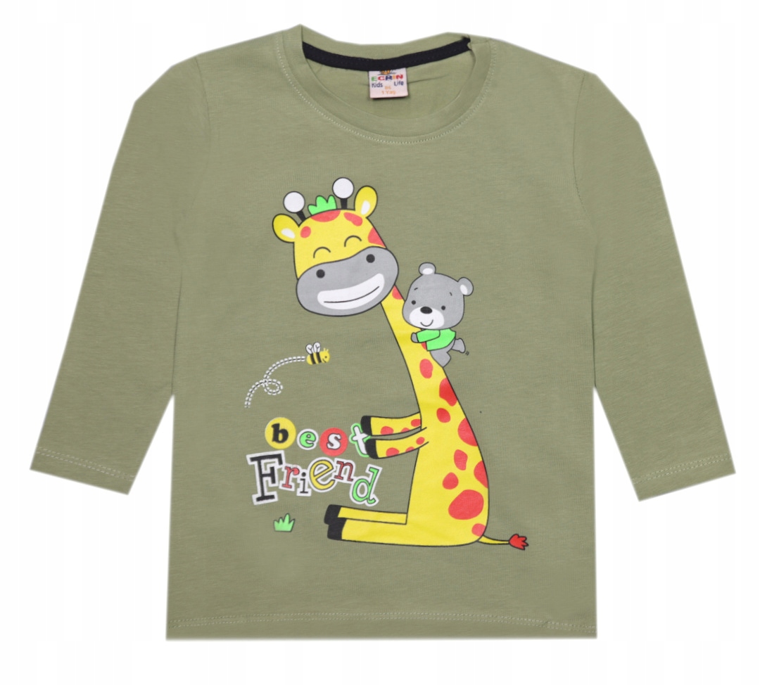 

Bluzka T-shirt dziecięca 86 nadruk bawełniana
