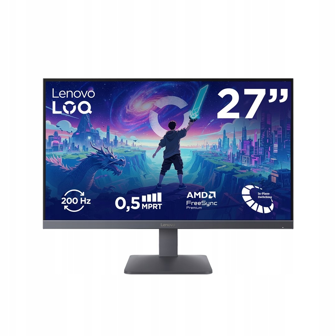 Monitor Lenovo Loq 27-10 27.0FHD Hdmi, Dp Lunar Grey