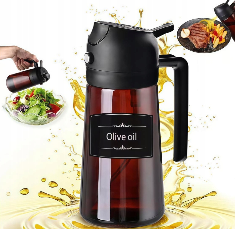 TrendPlain Láhev s dávkovačem oleje 470 ml do kuchyně
