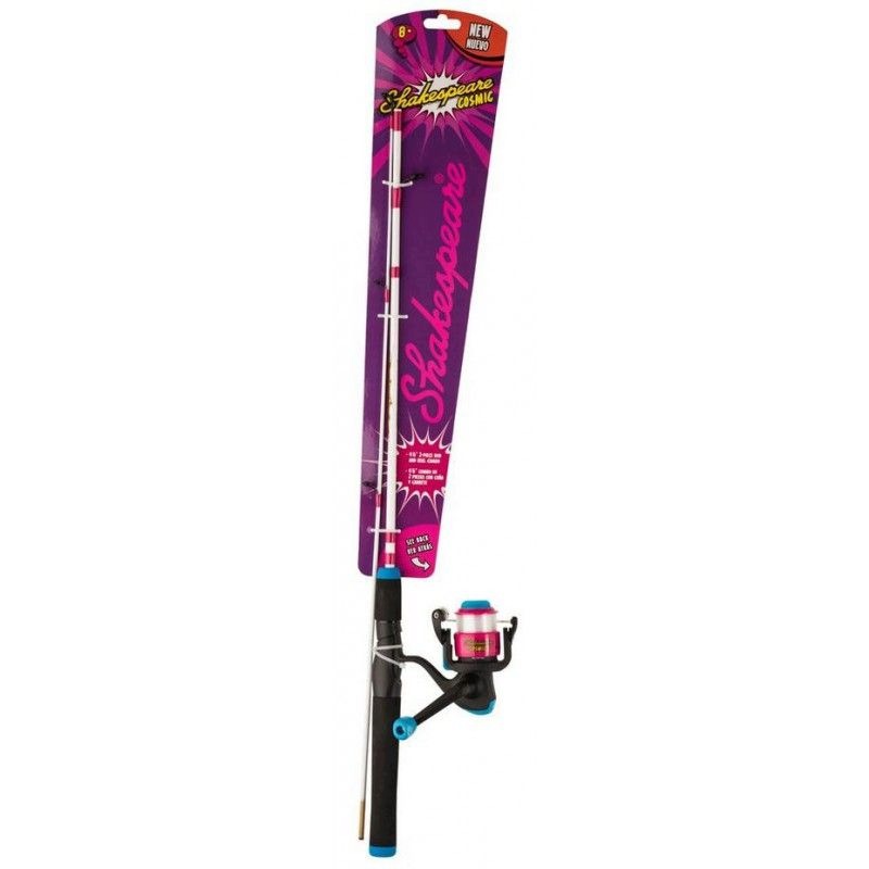Shakespeare Zestaw dla Dzieci Cosmic Spinning Combo Pink 140 cm