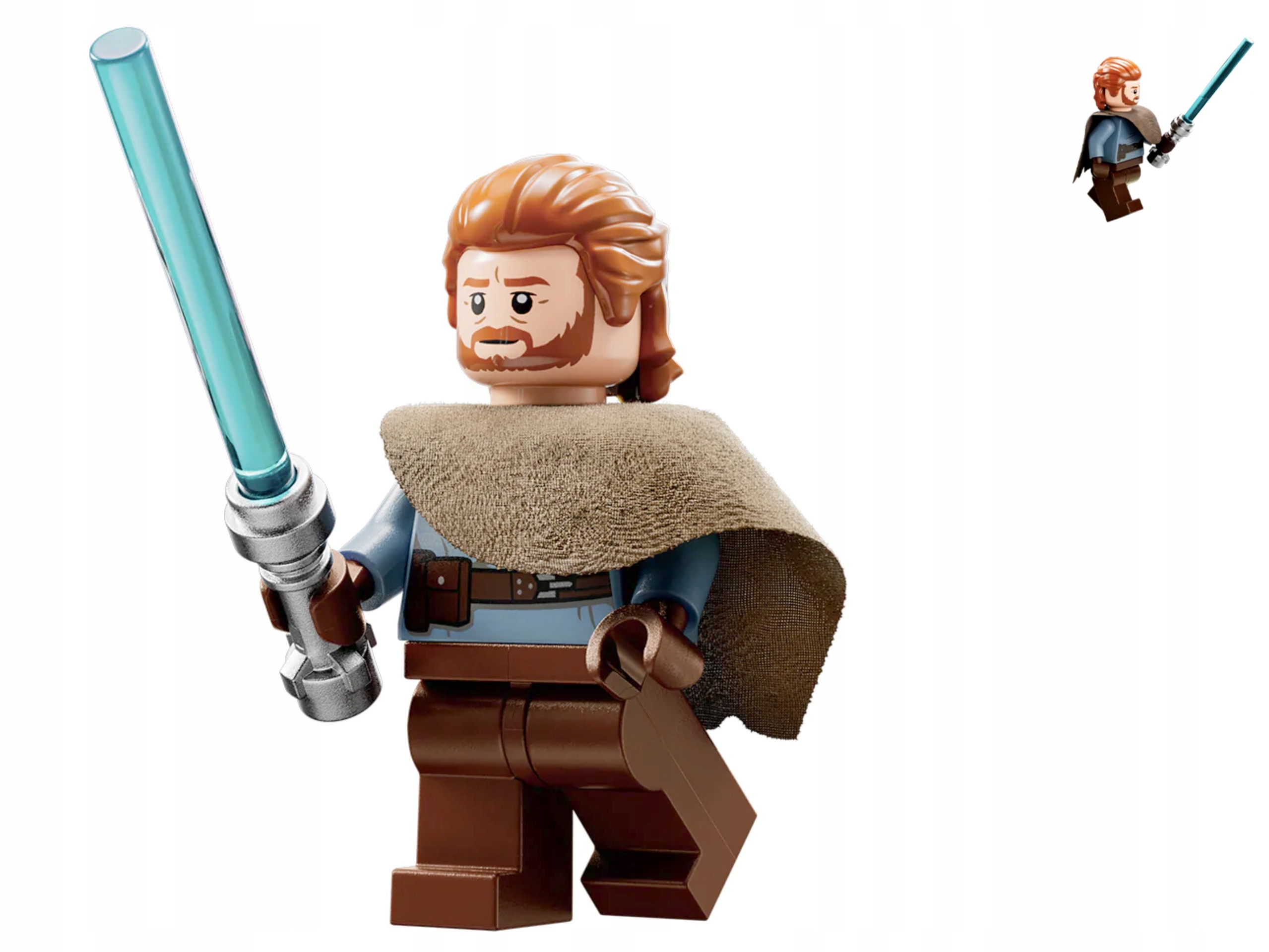 

Lego Star Wars - Ben Kenobi + miecz + kapa ! 75336