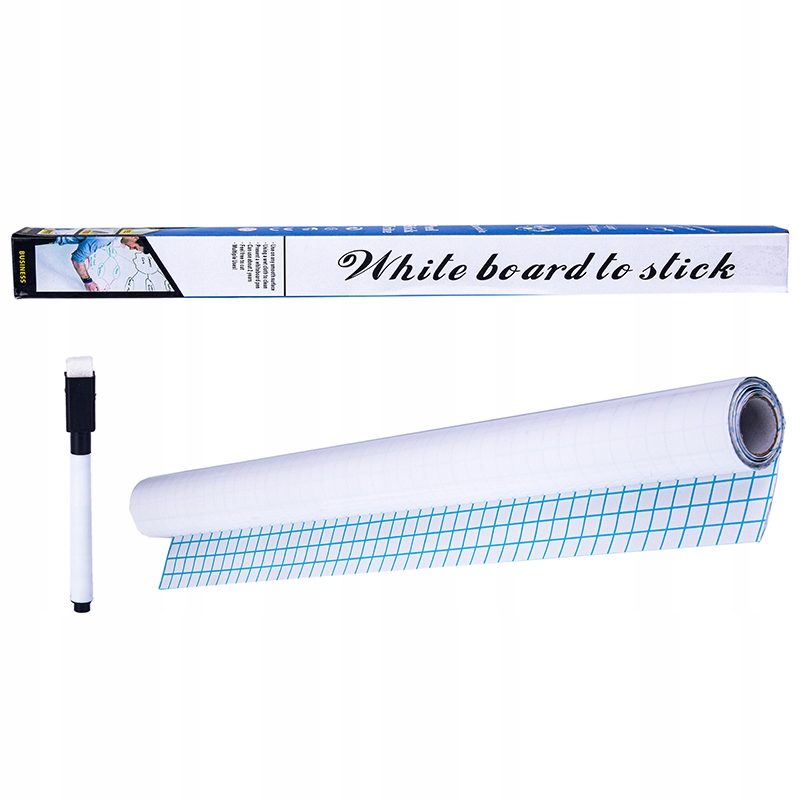 

Samoprzylepna Tablica Duża Suchościeralna Pisak