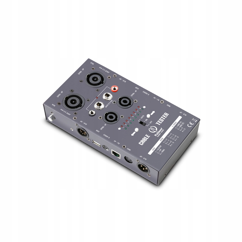 Palmer Ahmctxl V2 Vícežilový tester kabelů pro 11 typů konektorů