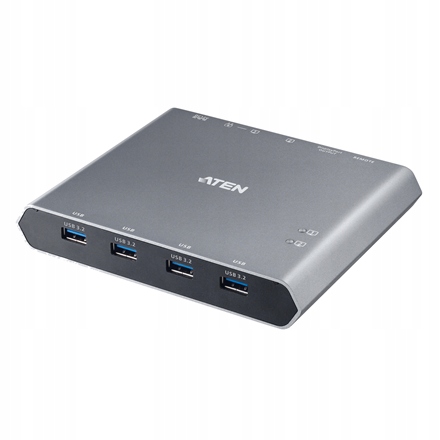 2-portowy przełącznik dokujący Aten USB-C KVM 4K US3311