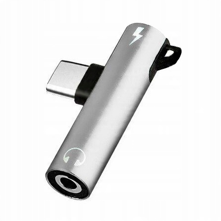 

Adapter Usb-c Jack 3,5 Aux Ładowanie Słuchawki